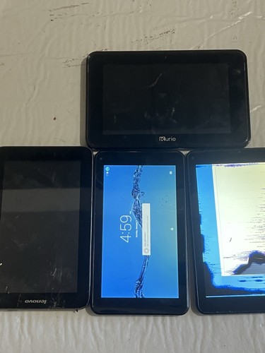 Lot tablets 7 inch - lot, as-is